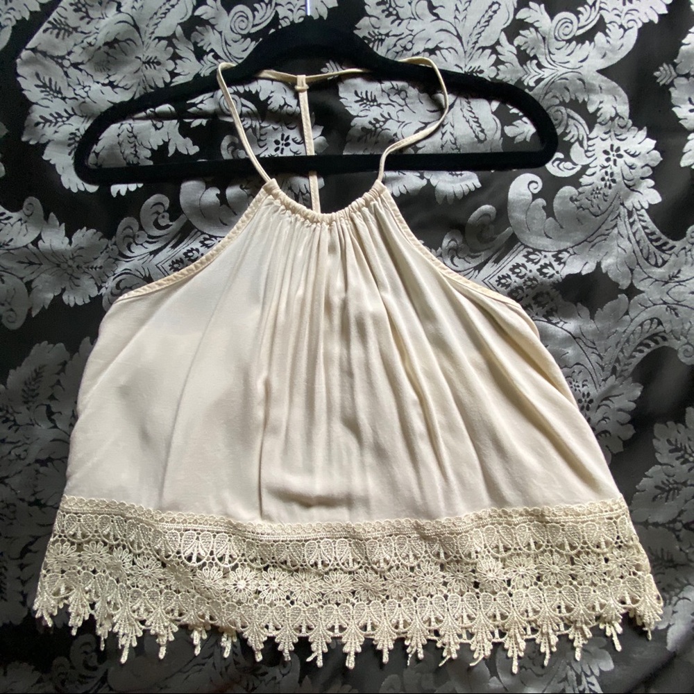 Light beige top